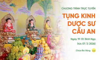[Video] Ngày 11 - Tụng kinh Dược sư cầu an đầu năm | Ngày 19/01/Bính Ngọ