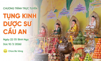 [Video] Ngày 13 - Tụng kinh Dược sư cầu an đầu năm | Ngày 22/01/Bính Ngọ