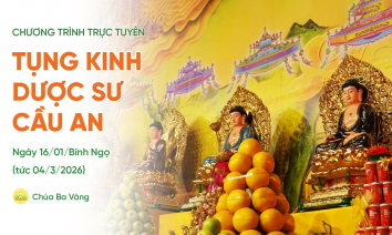 [Video] Ngày 8 - Tụng kinh Dược sư cầu an đầu năm | Ngày 16/01/Bính Ngọ