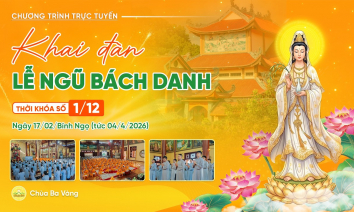 [Video] Khai đàn lễ Ngũ Bách Danh - Bính Ngọ 2026 | Thời khóa số 1/12