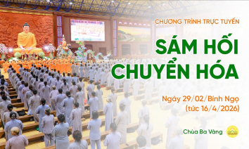 [Video] Sám hối chuyển hóa | Chùa Ba Vàng, ngày 29/02/Bính Ngọ