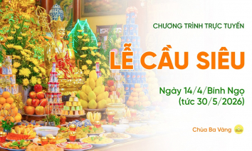 [Video] Lễ cầu siêu | Chùa Ba Vàng, ngày 14/4/Bính Ngọ