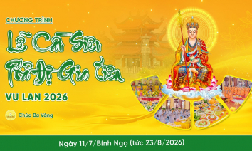 [Video] Lễ cầu siêu phả độ gia tiên | Ngày 11/7/Bính Ngọ