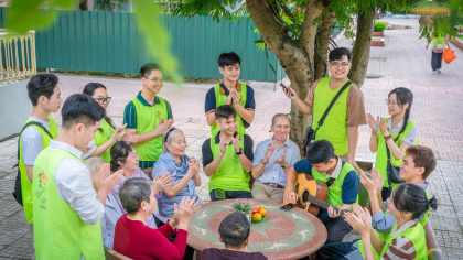 |1.10.2025| Tuổi trẻ thăm Trung tâm Bảo trợ xã hội tỉnh Quảng Ninh nhân ngày Quốc tế người cao tuổi