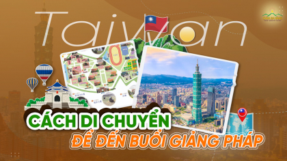 Xem ngay thời gian, địa điểm, cách di chuyển để đến buổi giảng Pháp của Thầy Thích Trúc Thái Minh tại Đài Loan