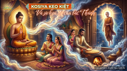 Kosiya keo kiệt: Hành trình chuyển hóa tâm tham đến chứng Thánh quả