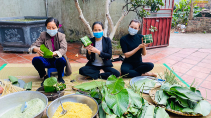 Bánh chưng - linh hồn của mâm Tết cổ truyền