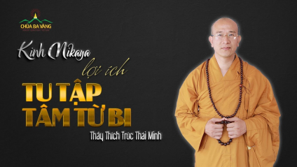 [Video] Kinh Nikaya | Lợi Ích Của Tu Tập Tâm Từ Bi | Thầy Thích Trúc Thái Minh