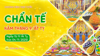 [Video] Chẩn tế rằm tháng 9/Ất Tỵ