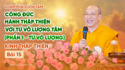 [Video] Công đức hành Thập Thiện với Tứ vô lượng tâm (Phần 1 - Từ vô lượng) - Kinh Thập Thiện (Bài 15)