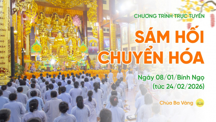 [Video] Sám hối chuyển hóa | 08/01/Bính Ngọ