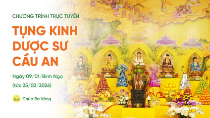 🔴[TRỰC TIẾP] Ngày 1 - Tụng kinh Dược sư cầu an đầu năm | Ngày 09/01/Bính Ngọ