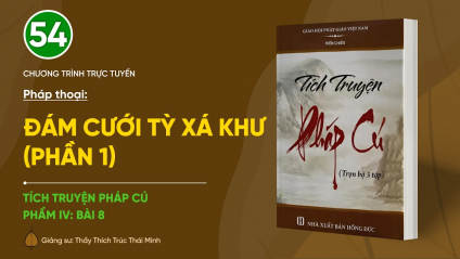 [Video] Pháp thoại: 'Đám cưới Tỳ Xá Khư - Phần 1' | Tích truyện Pháp Cú (Phẩm IV: Bài 8)