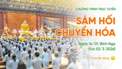 🔴 [TRỰC TIẾP] Sám hối chuyển hóa | Chùa Ba Vàng, ngày 14/01/Bính Ngọ