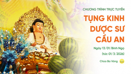 [Video] Ngày 5 - Tụng kinh Dược sư cầu an đầu năm | Ngày 13/01/Bính Ngọ