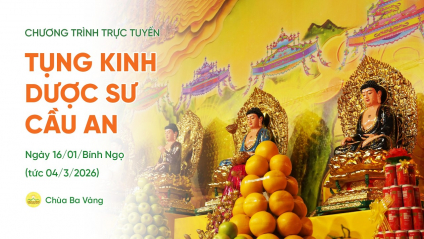 [Video] Ngày 8 - Tụng kinh Dược sư cầu an đầu năm | Ngày 16/01/Bính Ngọ