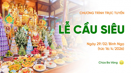🔴 [TRỰC TIẾP] Lễ cầu siêu | Chùa Ba Vàng, ngày 29/02/Bính Ngọ