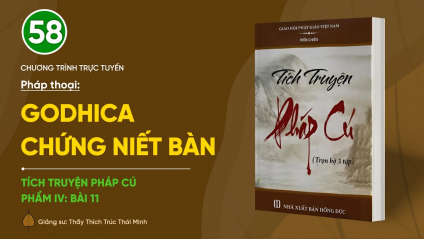 [Video] Pháp thoại: 'Godhica chứng Niết bàn' | Tích truyện Pháp Cú (Phẩm IV: Bài 11)