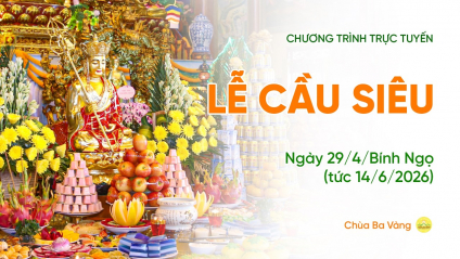 🔴 [TRỰC TIẾP] Lễ cầu siêu | Chùa Ba Vàng, ngày 29/4/Bính Ngọ