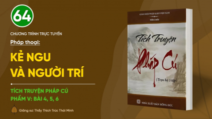 [Video] Pháp thoại: 'Kẻ ngu và người trí' | Tích truyện Pháp Cú (Phẩm V: Bài 4, 5, 6)