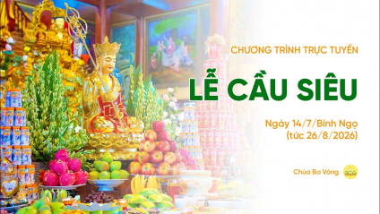 [Video] Lễ cầu siêu | Chùa Ba Vàng, ngày 14/7/Bính Ngọ