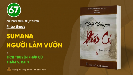 [Video] Pháp thoại: 'Sumana - Người làm vườn' | Tích truyện Pháp Cú (Phẩm V: Bài 9)