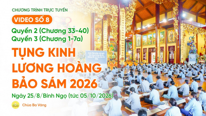 Video số 8: Q2 (Chương 33-40) + Q3 (Chương 1-7a) - Tụng kinh LHBS | Ngày 25/8/Bính Ngọ