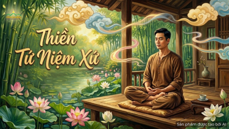 Thiền tứ niệm xứ: Cách thực hành để tâm an, trí sáng, hết lo âu