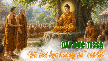 Đại đức Tissa: Bài học buông bỏ “cái tôi”, hóa giải hiềm hận