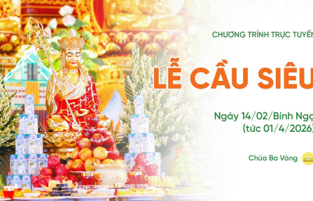 🔴 [TRỰC TIẾP] Lễ cầu siêu | Chùa Ba Vàng, ngày 14/02/Bính Ngọ