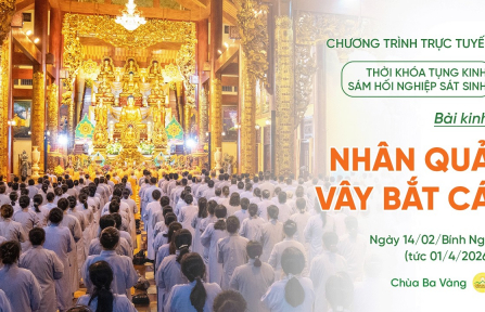 [Video] Tụng kinh sám hối nghiệp sát sinh | 14/02/Bính Ngọ