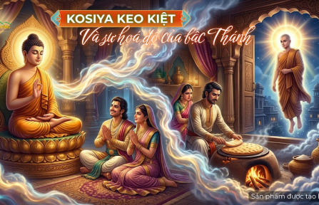 Kosiya keo kiệt: Hành trình chuyển hóa tâm tham đến chứng Thánh quả