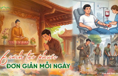 Phước báu: 6 cách đơn giản để tích lũy mỗi ngày
