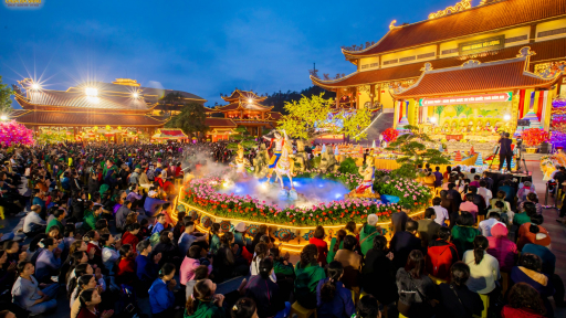 Hạnh phúc an lạc trong ngày tu học đầu tiên của năm mới Bính Ngọ 2026 chùa Ba Vàng