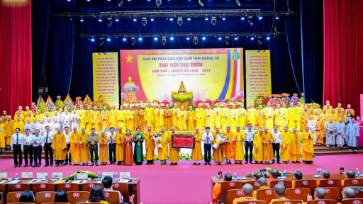 Thầy Thích Trúc Thái Minh tái đắc cử Phó Trưởng ban Ban Trị sự GHPGVN tỉnh Quảng Trị nhiệm kỳ 2026 - 2031