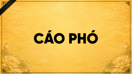 CÁO PHÓ