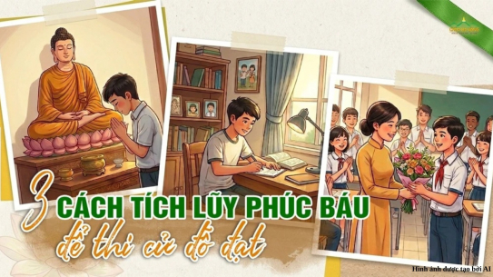 Học tài thi phận: Lời Phật dạy về 3 cách gieo nhân để thi cử đỗ đạt