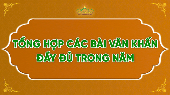 Tổng hợp các bài văn khấn đầy đủ trong năm 2025 mới nhất