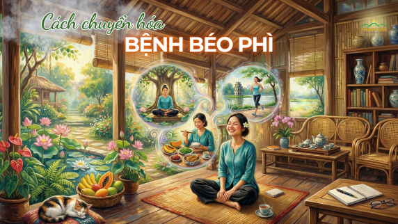 5 nguyên nhân béo phì và cách chuyển hóa giúp sống khỏe mạnh, an lạc hơn