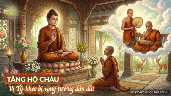 Vị Tỳ-kheo bị vọng tưởng dẫn dắt và 5 bài học làm chủ nội tâm