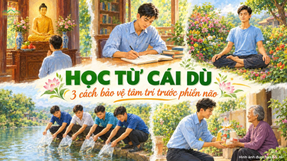 3 bài học từ chiếc dù: Tự tạo “mái che” cho nội tâm giữa “mưa” phiền não