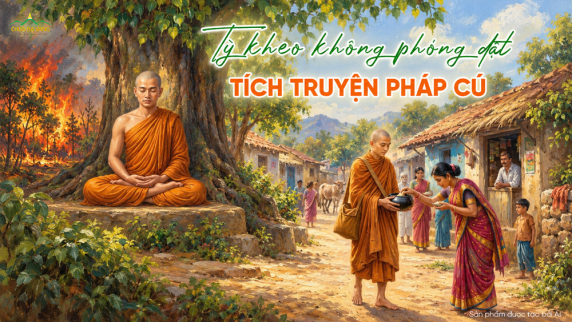 2 vị Tỳ kheo không phóng dật và bài học về sự tinh cần, biết đủ