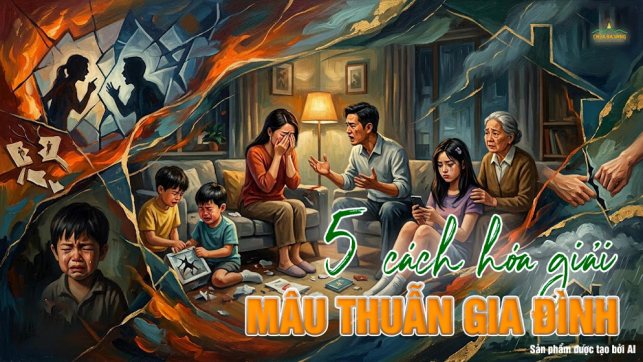 Giải mã xung đột gia đình và 5 cách hóa giải theo lời Đức Phật dạy