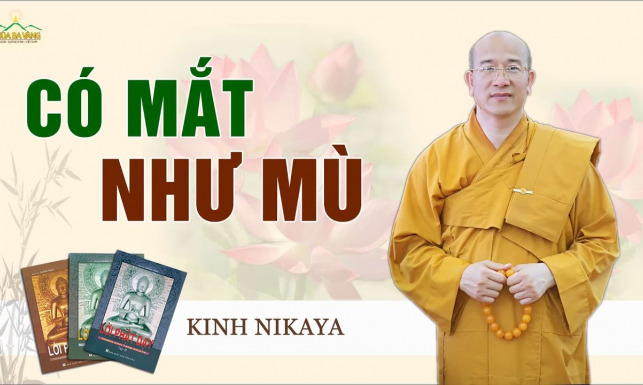 Có mắt như mù | Phẩm Làm giàu - Kinh Nikaya giảng giải