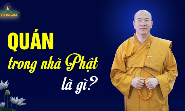 "Quán" trong nhà Phật nghĩa là gì?