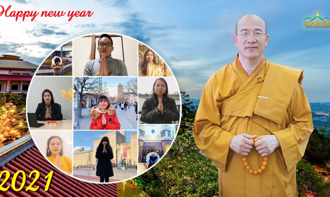 Phật tử trong và ngoài nước gửi lời chúc mừng năm mới và tri ân tới Thầy Thích Trúc Thái Minh