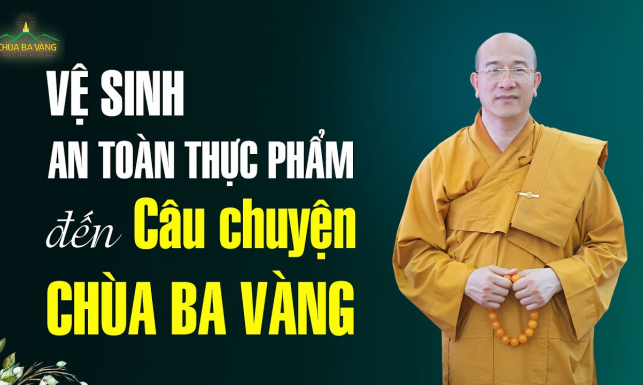 Từ vệ sinh an toàn thực phẩm đến câu chuyện chùa Ba Vàng | Vấn đáp Phật Pháp