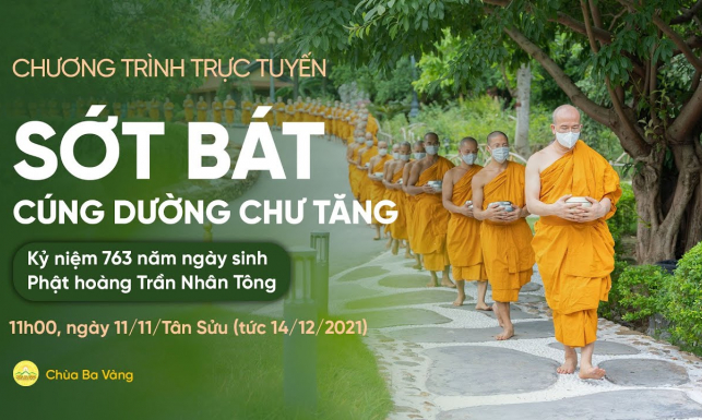 Kỷ niệm 763 năm ngày sinh Phật Hoàng Trần Nhân Tông, ngày 11/11/Tân Sửu