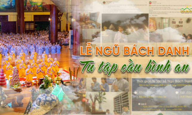 Lễ Ngũ Bách Danh chùa Ba Vàng: Sám hối, tu tập cầu an, chuyển hóa thân tâm