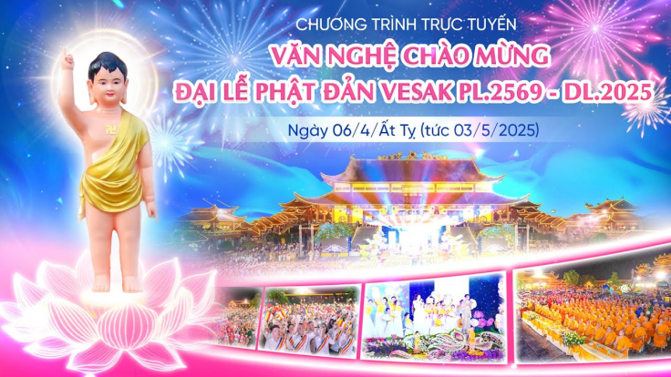 ? [TRỰC TIẾP] Văn nghệ chào mừng Đại lễ Phật đản Vesak PL.2569 - DL.2025 | Chùa Ba Vàng
